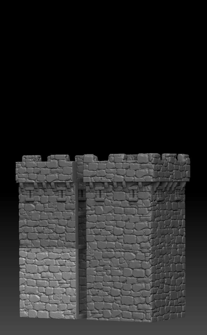 Medieval Scenery - Castle Walls